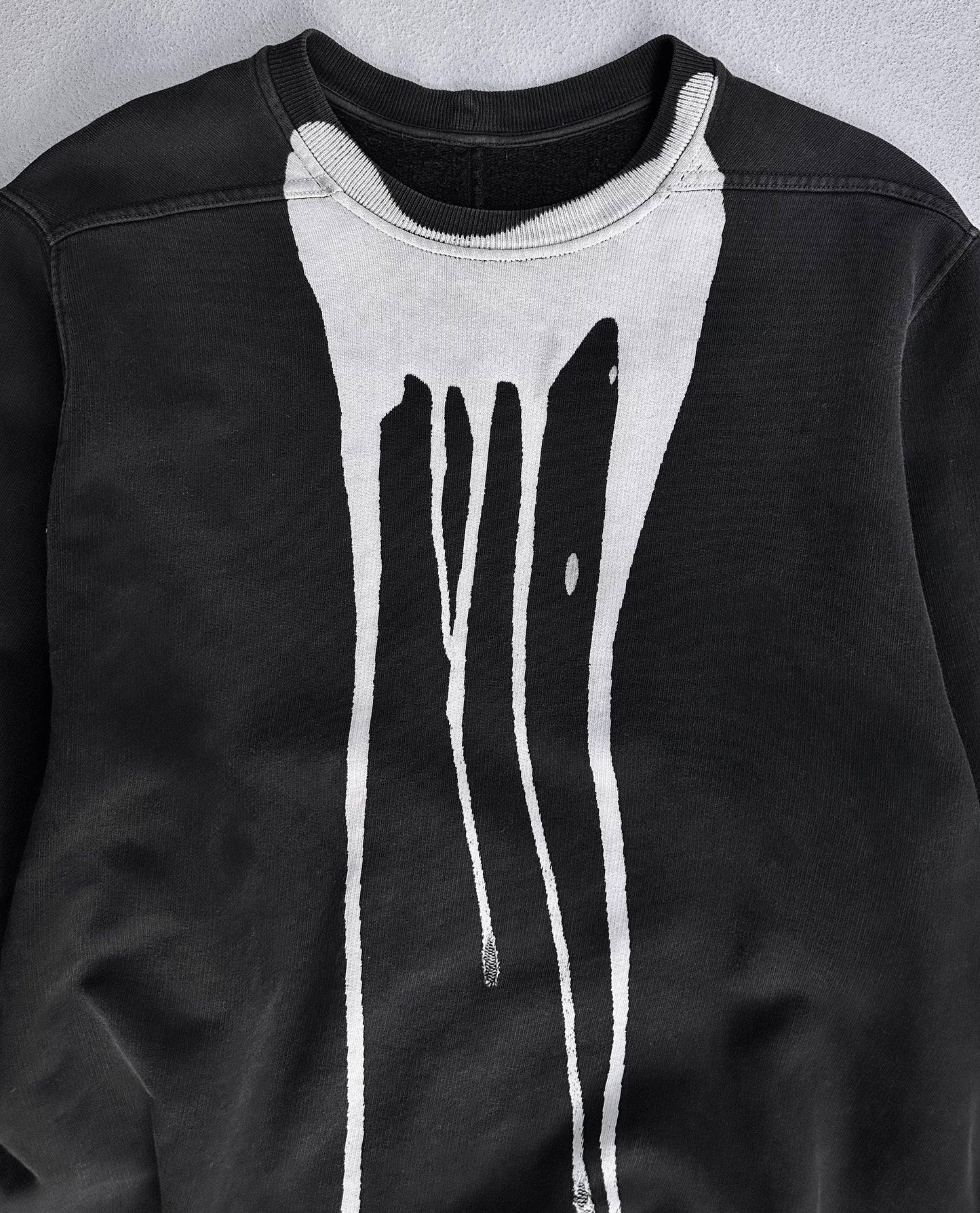 Rick Owens DRKSHDW AW16 “MASTODON” Vomit Bleached Short-sleeves Crewneck