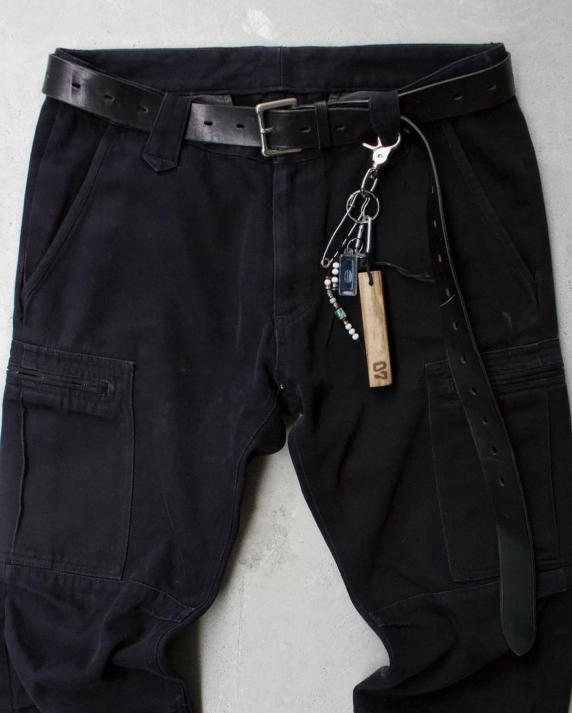 Isamu Katayama “BACKLASH” AW08 Flare Biker Cargo Pants