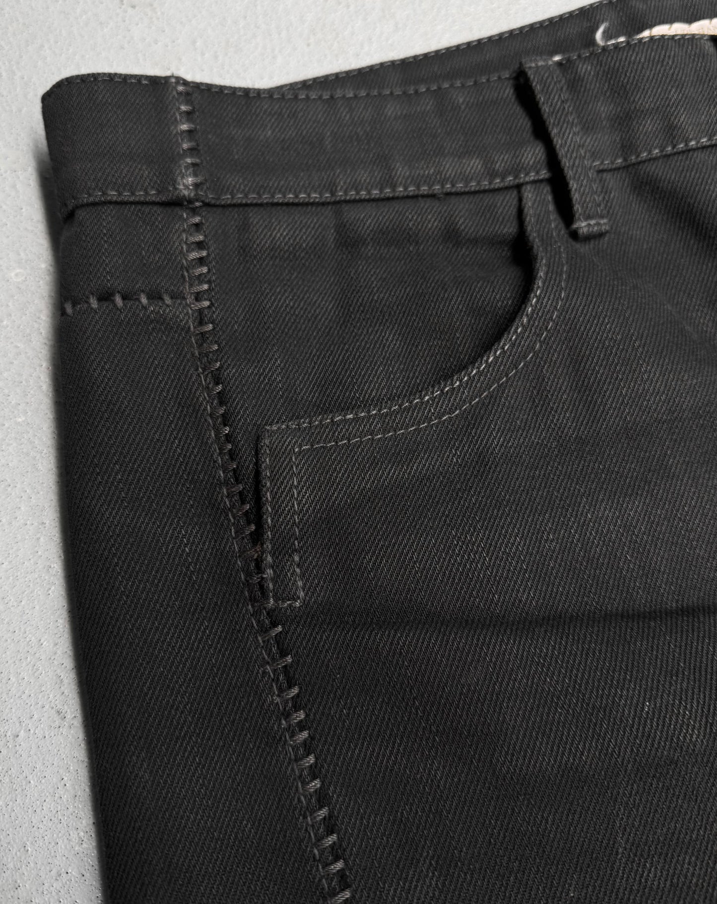Carol Christian Poell ‘JM/2321 KIT-S’ Overlock Box Cut Denim