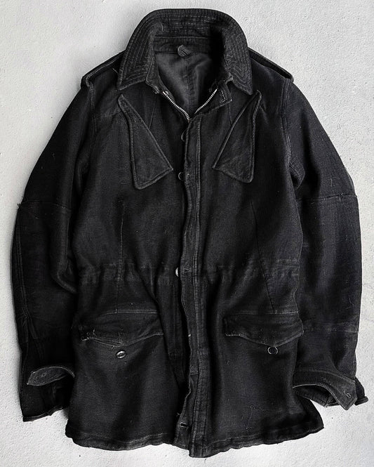 MiharaYasuhiro AW05 Distressed Mesh Military Jacket