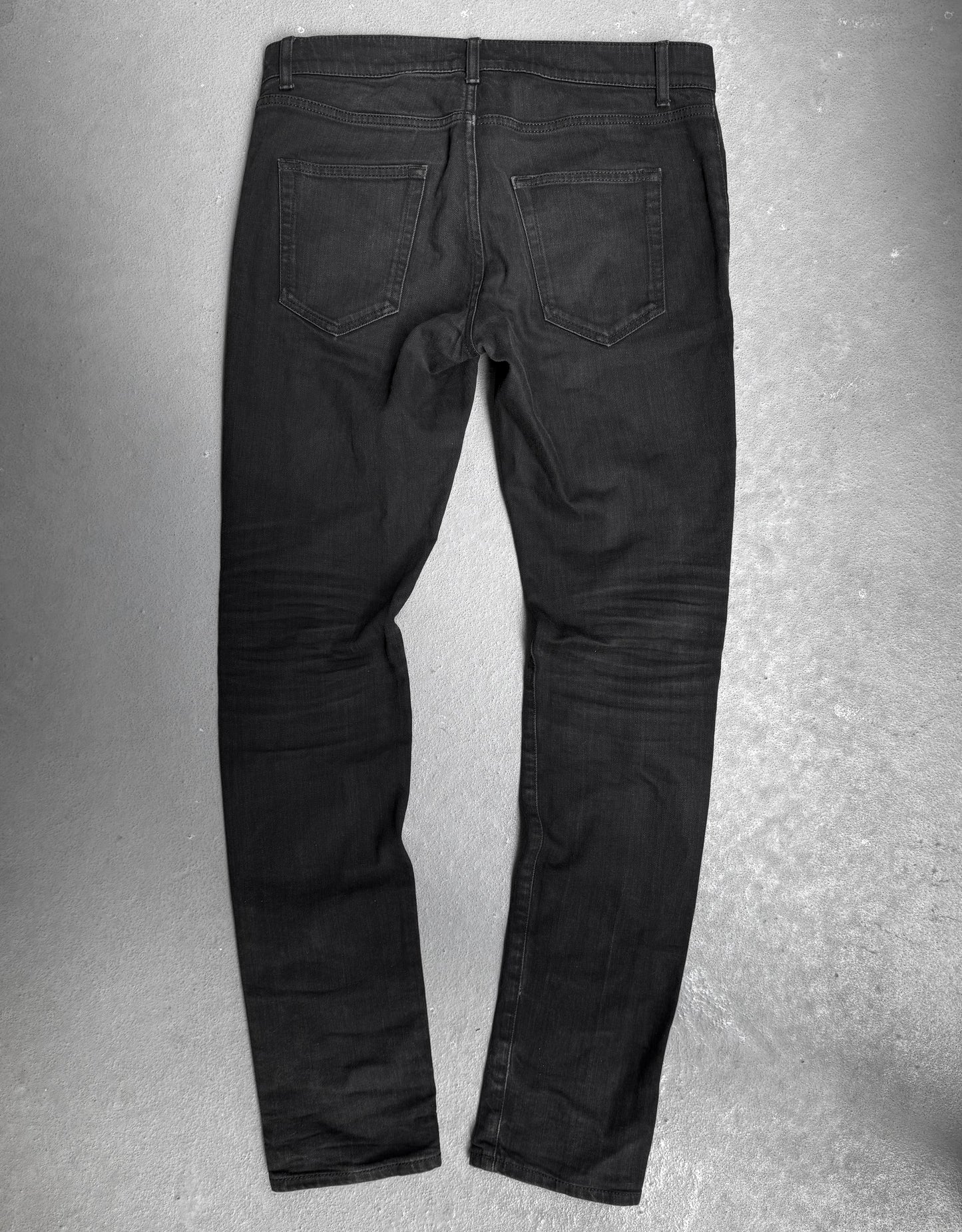 Saint Laurent Paris AW17 Washed Black ‘D02’ Skinny Denim