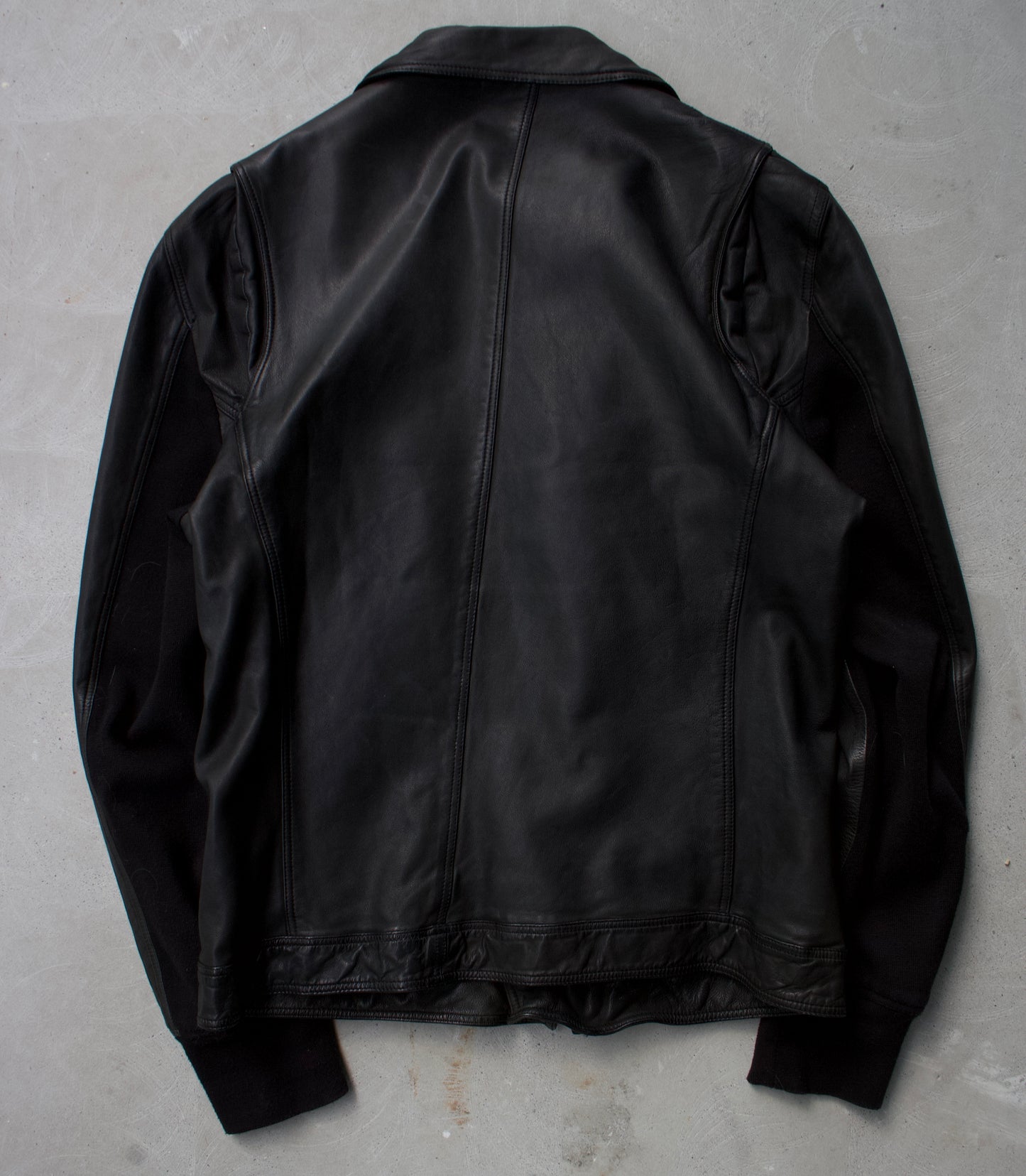 BLVCKBVRRETT by Neil Barrett Sheep Leather Rider Jacket