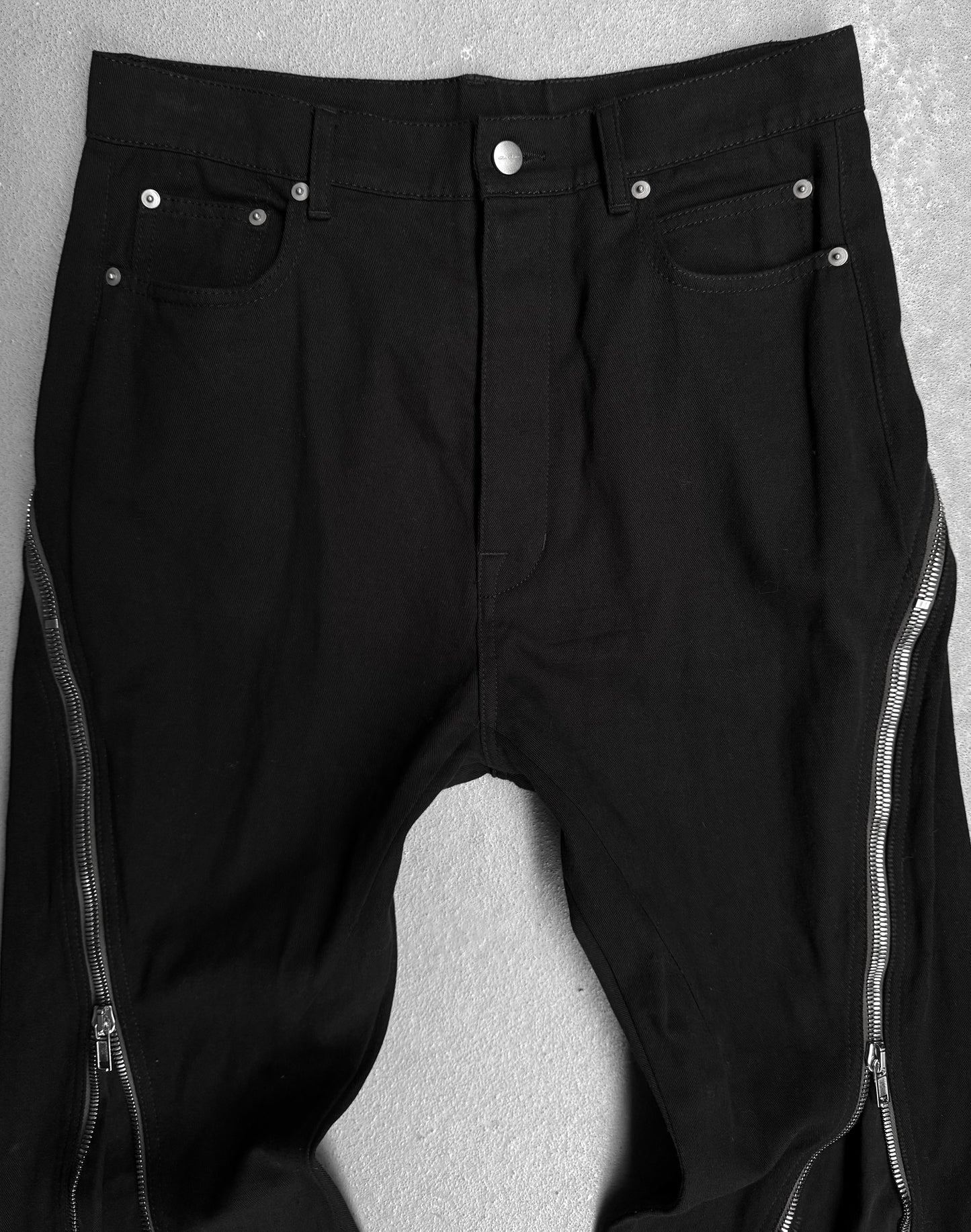 Rick Owens SS22 "FOGACHINE" Bolan Banana Denim