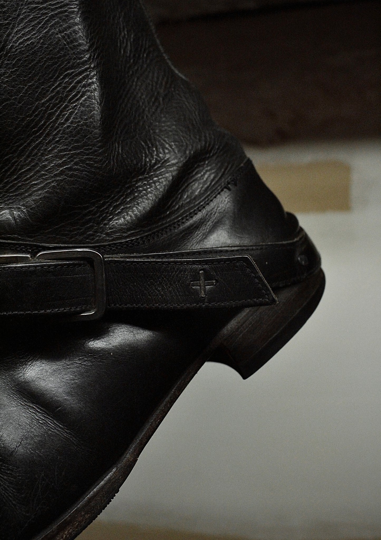 m.a+ by Maurizio Amadei 'S1C24' VA 1.5 Slim Buckle Engineer Boots