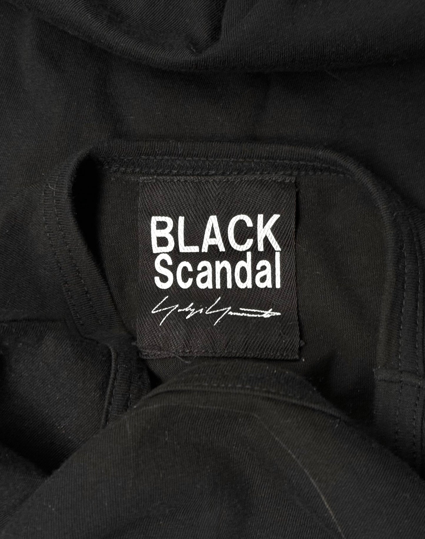 Yohji Yamamoto POUR HOMME BLACK Scandal AW19 Tarantula Graphic T-shirt