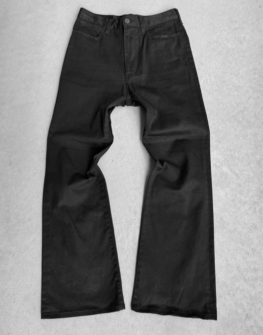 Lad Musician SS21 Black Flare Bootcut Pants