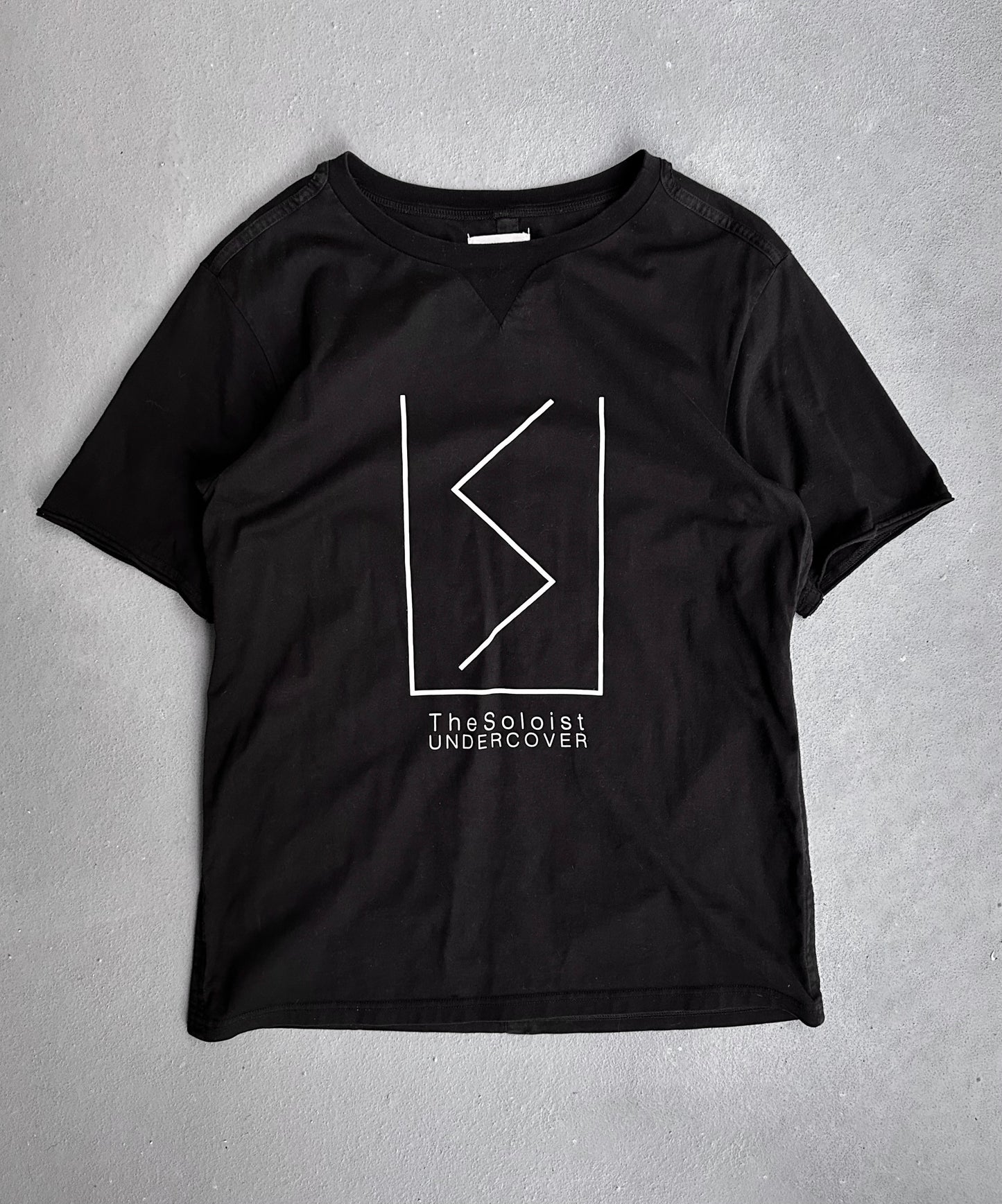 TakahiroMiyashita TheSoloist. x UNDERCOVER AW15 Zig-Zag Graphic T-shirt