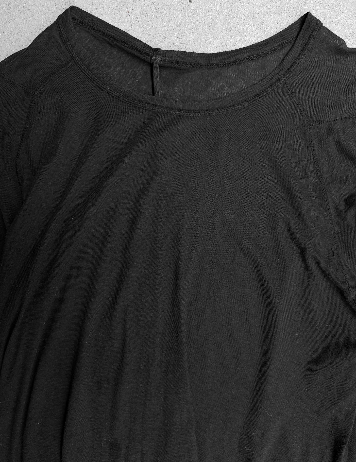 Boris Bidjan Saberi SS15 ‘TS4-F022’ Object-dyed Asymmetrical T-shirt