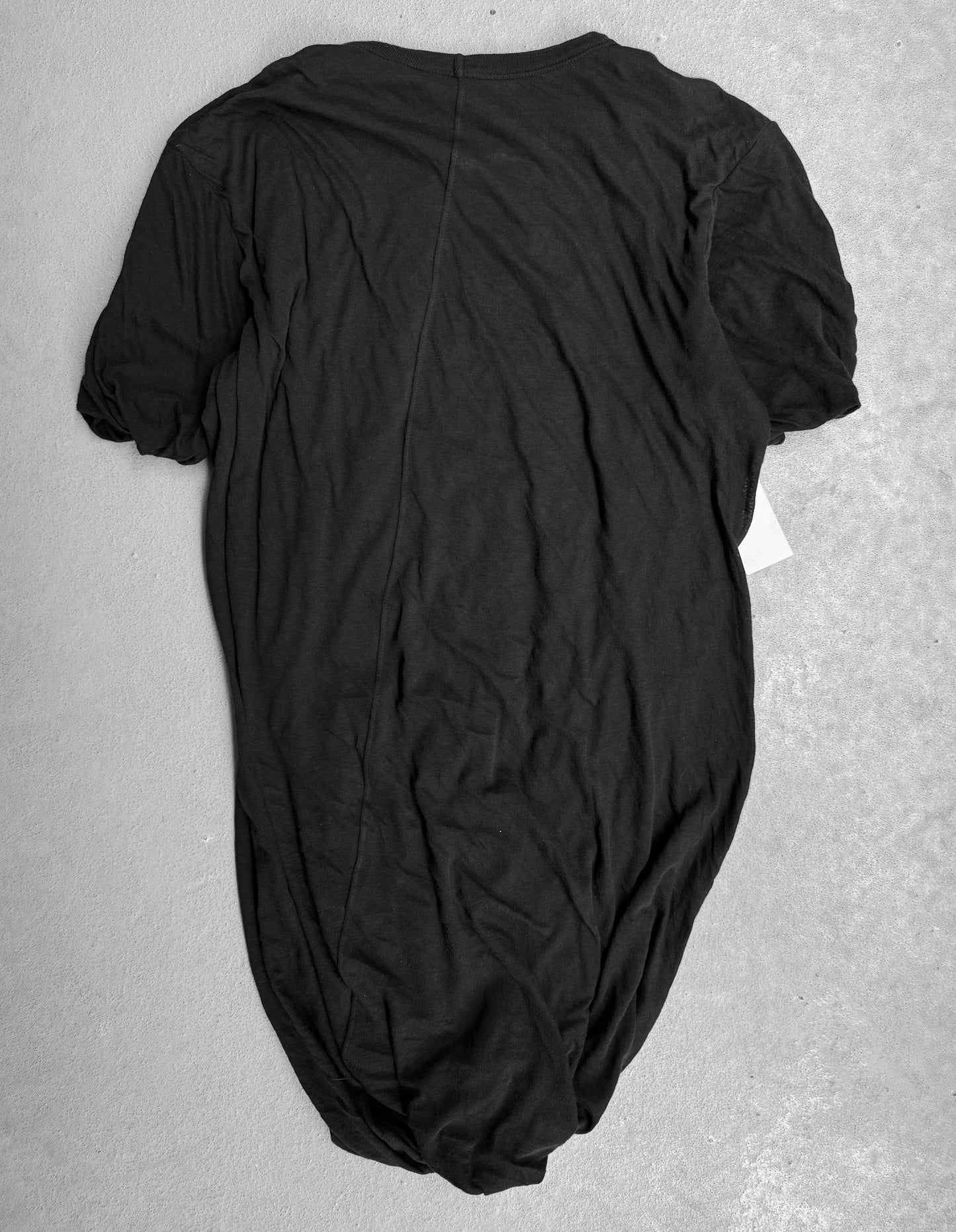 Rick Owens AW21 “GETHSEMANE” Black Double-layered T-shirt