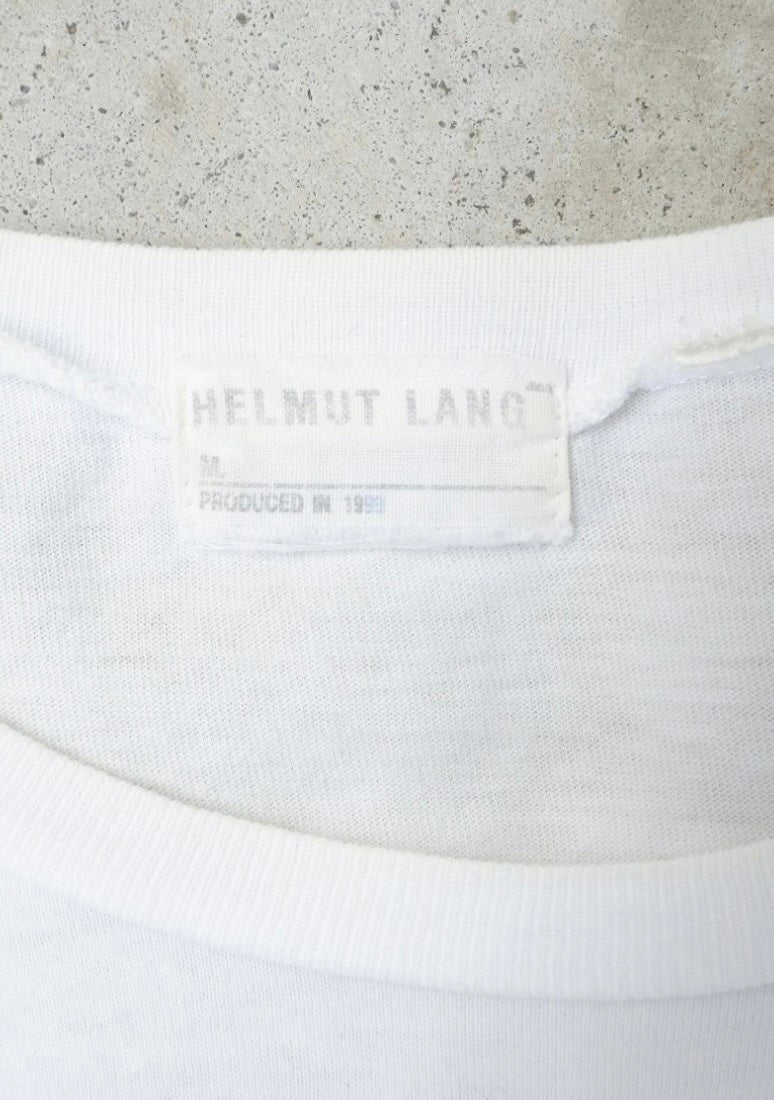 Helmut Lang SS99 Web Promotional Logo T-shirt