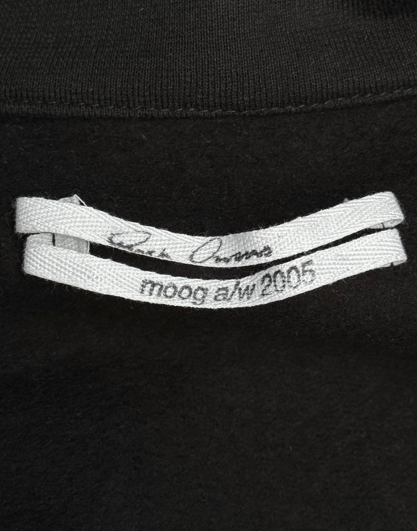 Rick Owens AW05 "MOOG" Goat Leather Ribbon-tufted Jacket