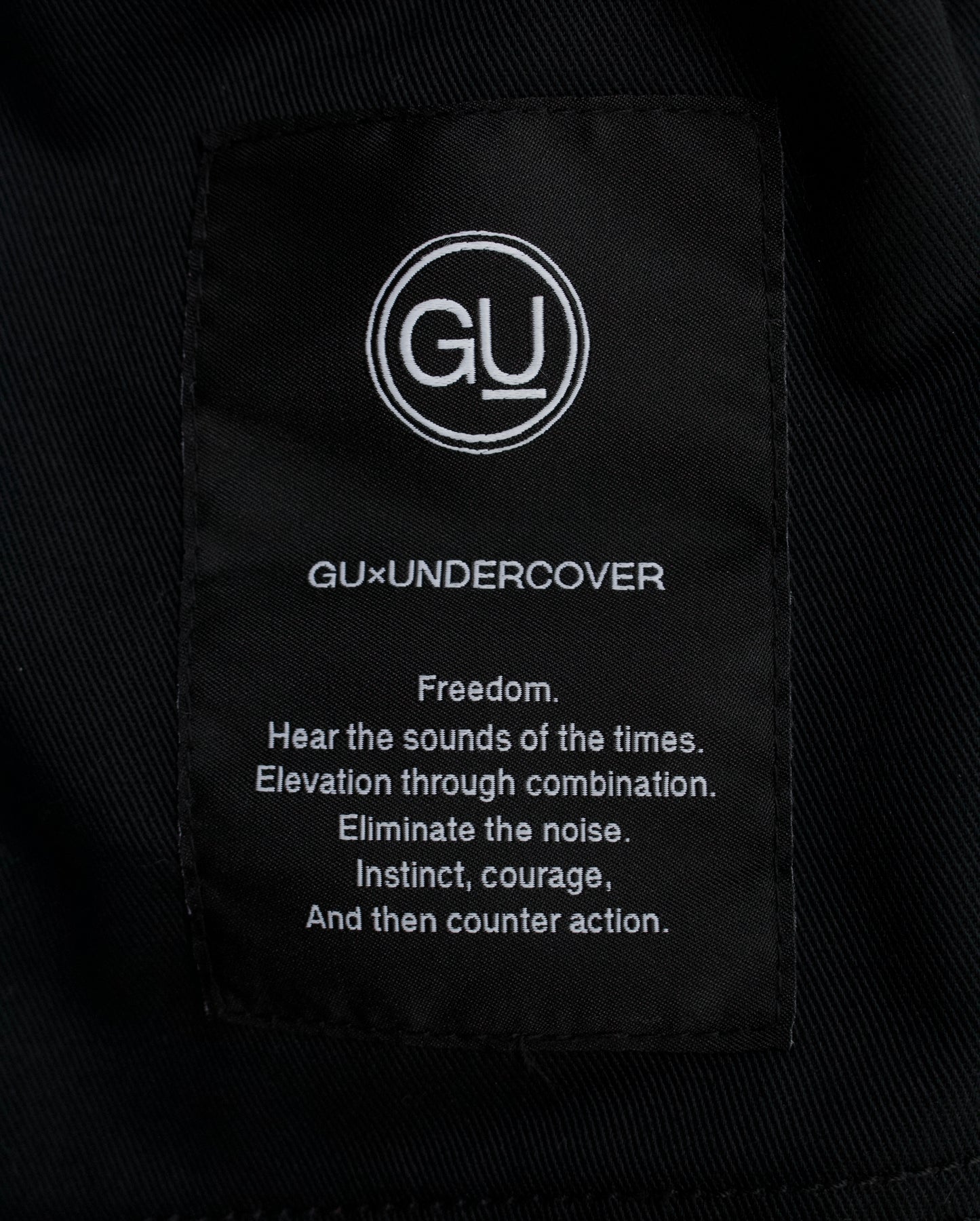 GU x UNDERCOVER SS21 Military Cargo Jacket
