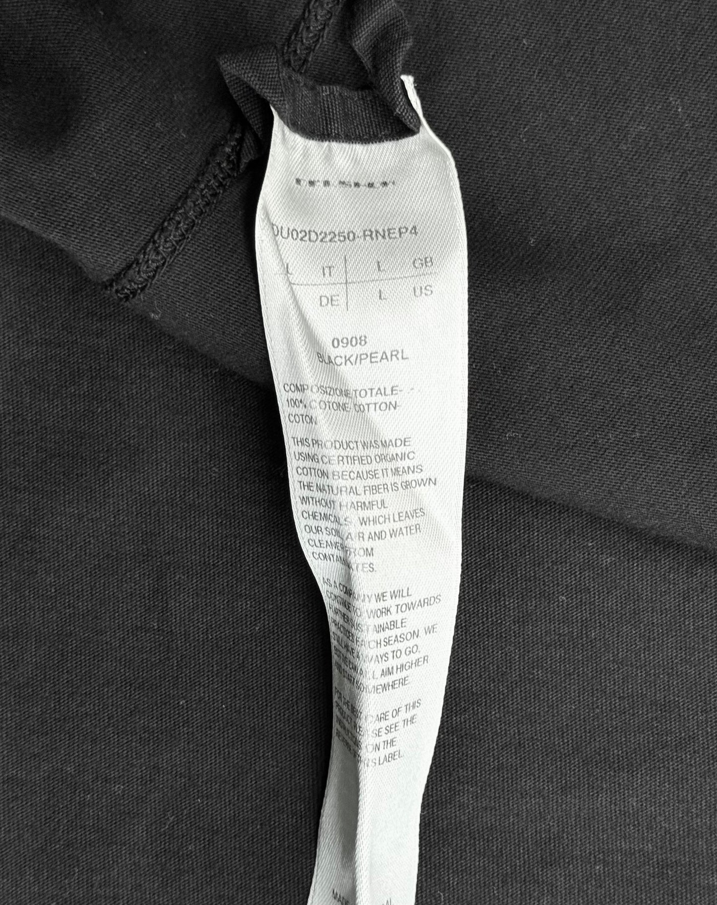 Rick Owens DRKSHDW AW24 "PORTERVILLE" Logo Level T-Shirt
