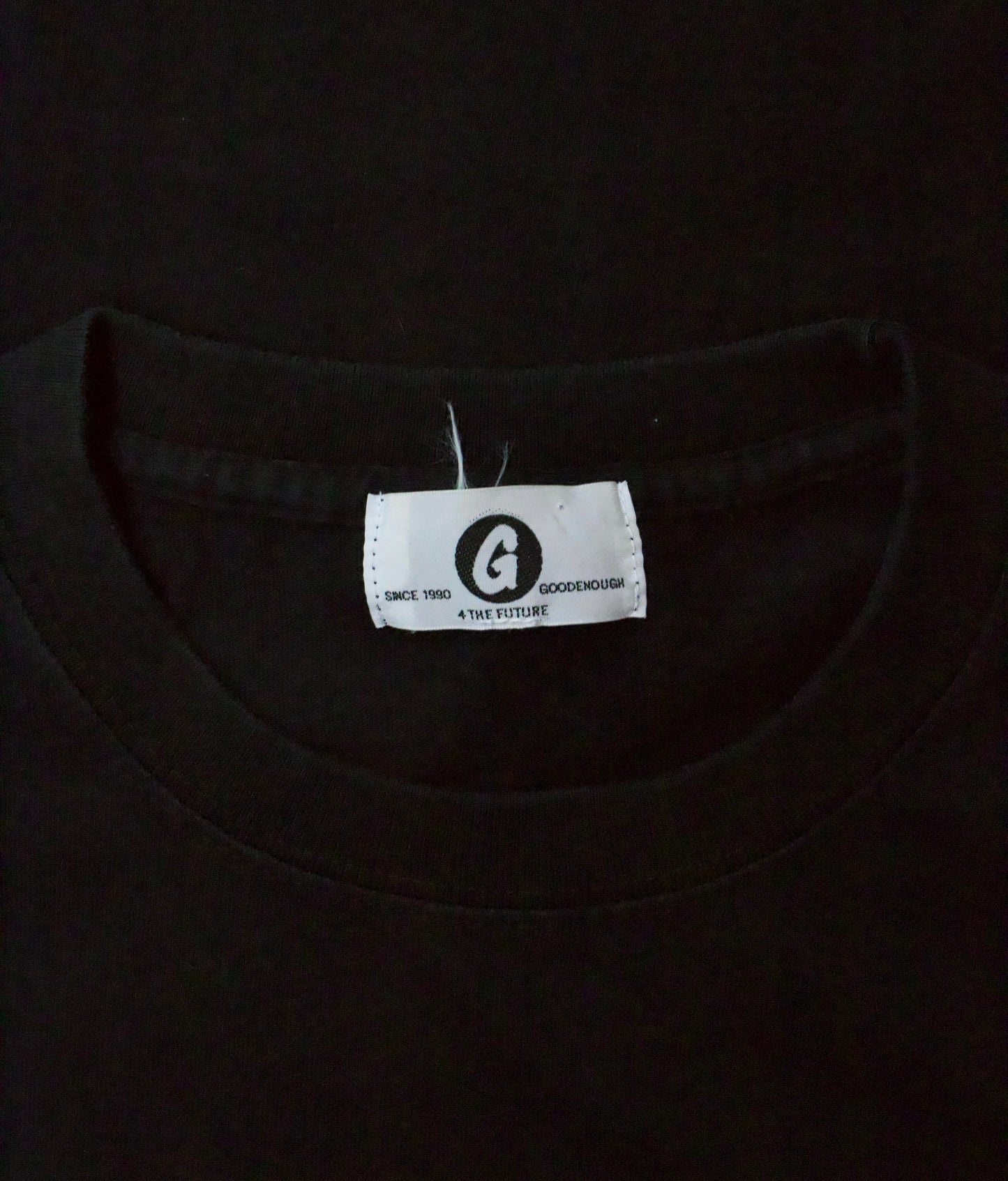 GoodEnough Late 90s “RearSupport” Logo T-shirt