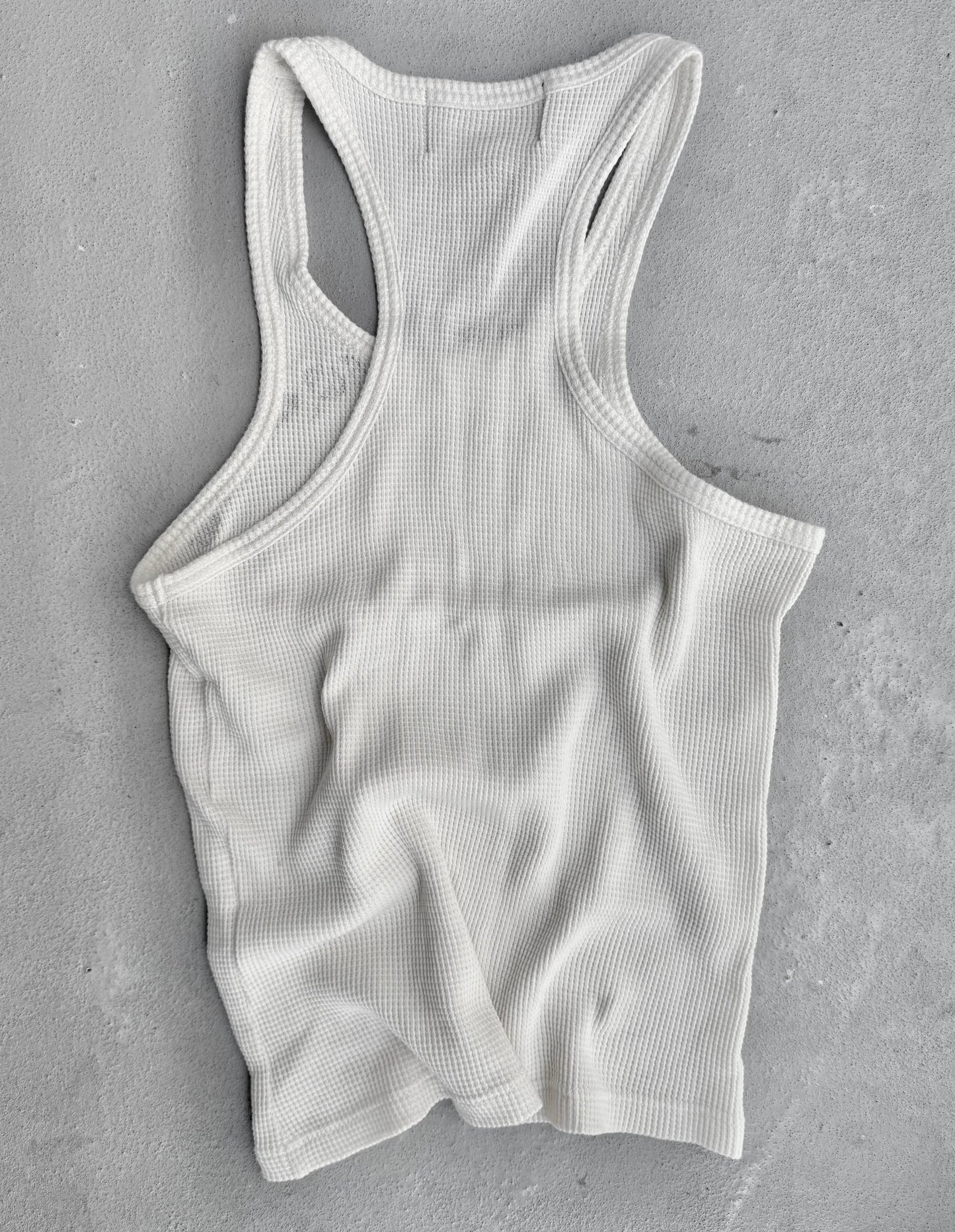 Kyoji Maruyama Early 00s Embezzled Skull Graphic Tank Top