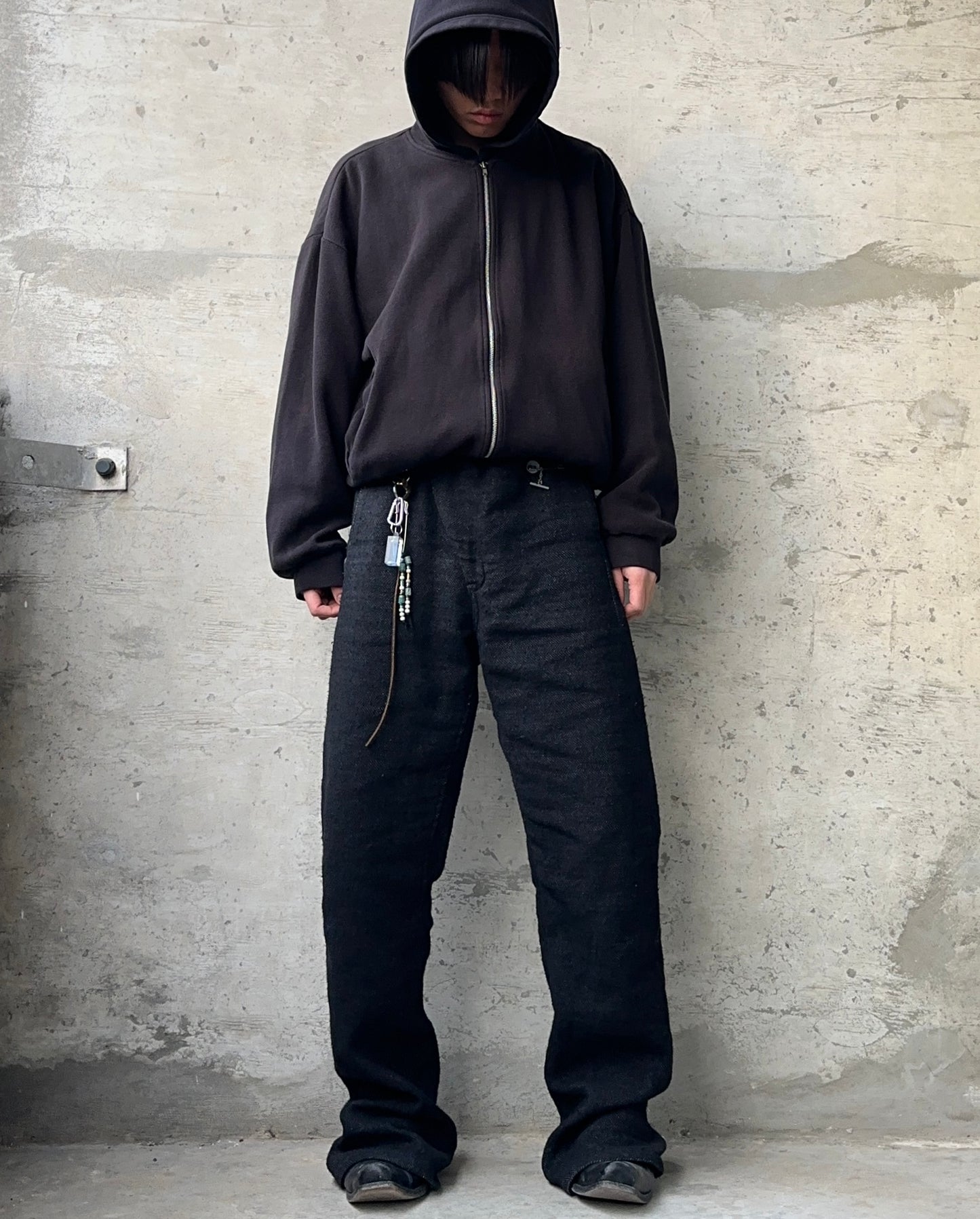 COMME des GARÇONS HOMME 90s Boxy Cotton Jersey Bomber Jacket