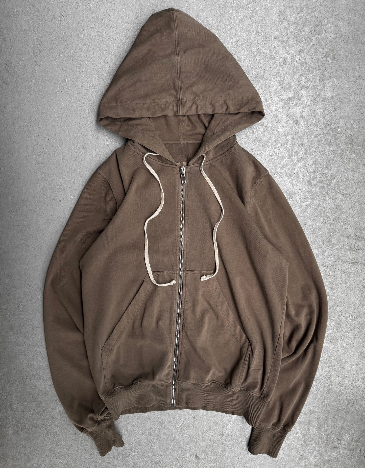 Rick Owens DRKSHDW SS23 “EDFU” Dust Jason Drawstring Hoodie