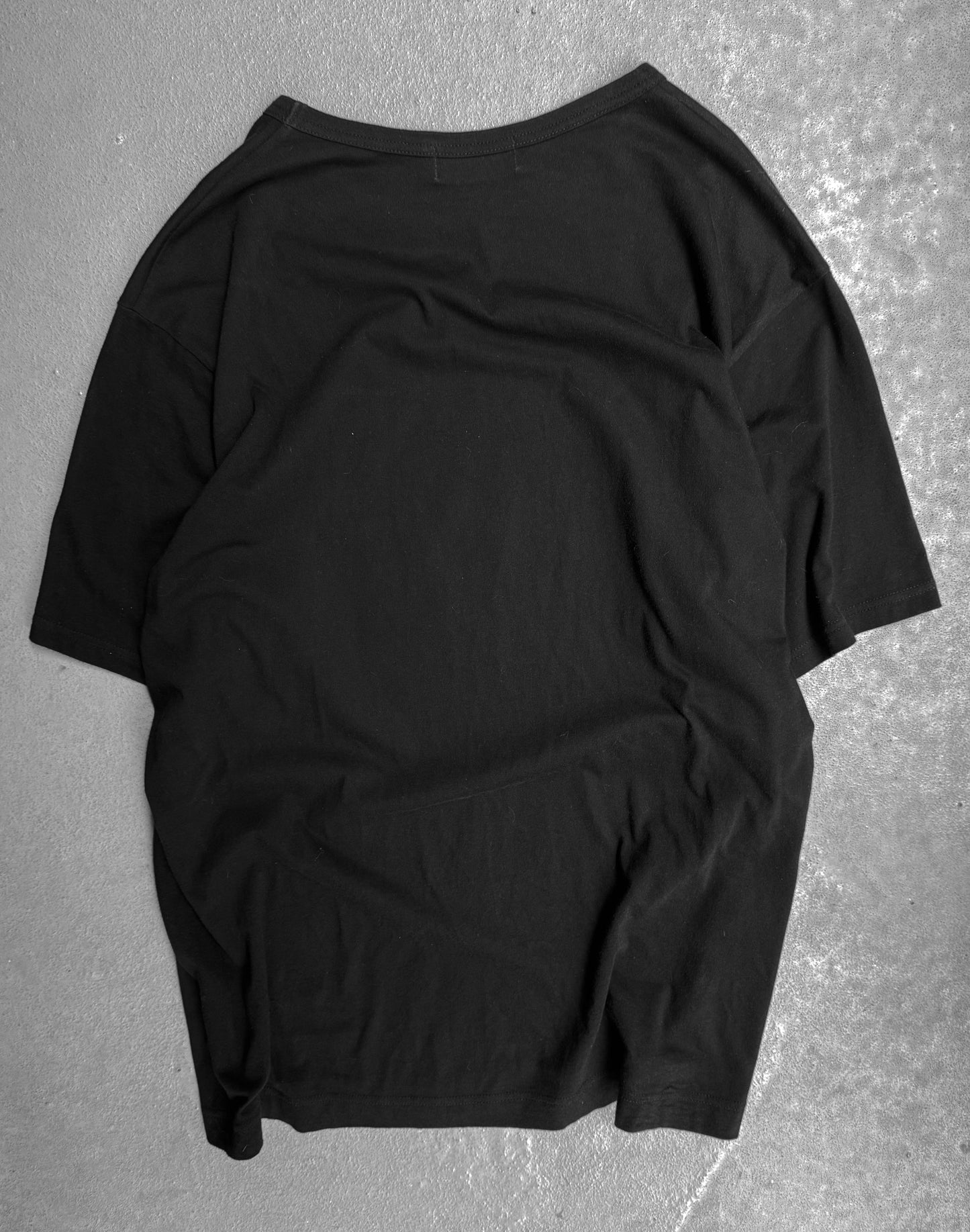 Yohji Yamamoto POUR HOMME AW22 Pigment Paper Graphic T-shirt