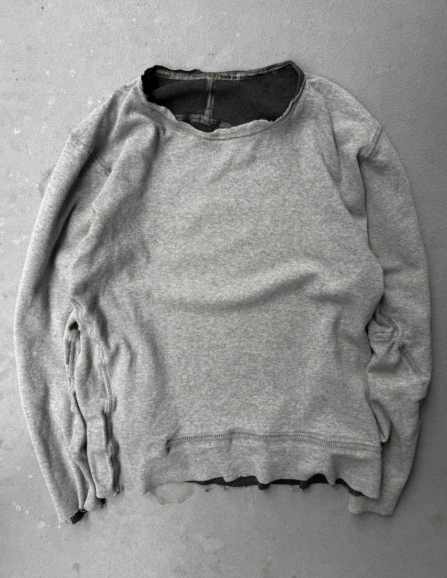 Taichi Murakami Coin Taped Seam Reversible U Long-sleeve Shirt