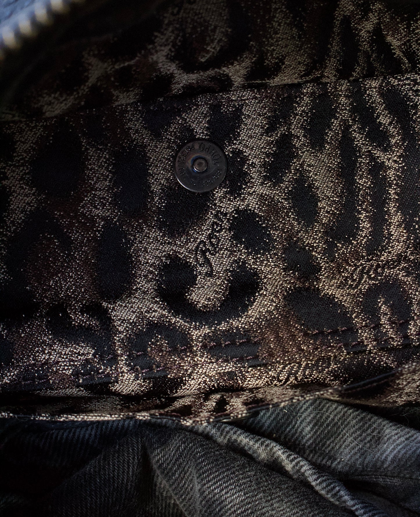 roen by Hiromu Takahara Early 00s Skull Studded Leather Bag