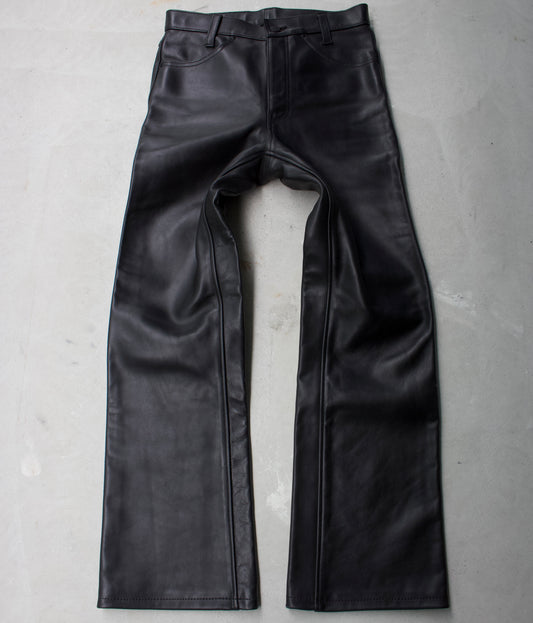 KADOYA K’s Leather 00s Bootcut Leather Motorcycle Pants