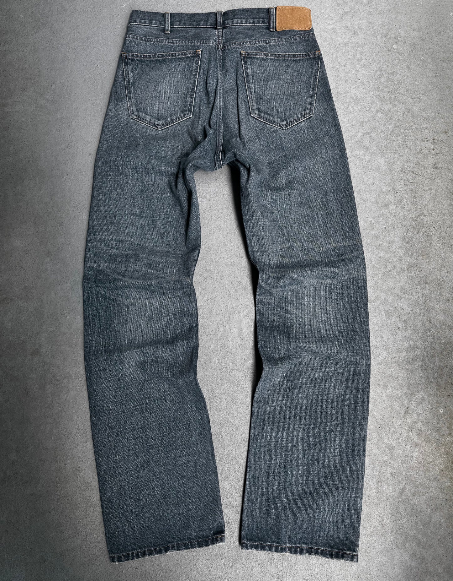 CELINE by Hedi Slimane ‘M_RE_002 930F’ Staff Only Washed Blue Flare Denim