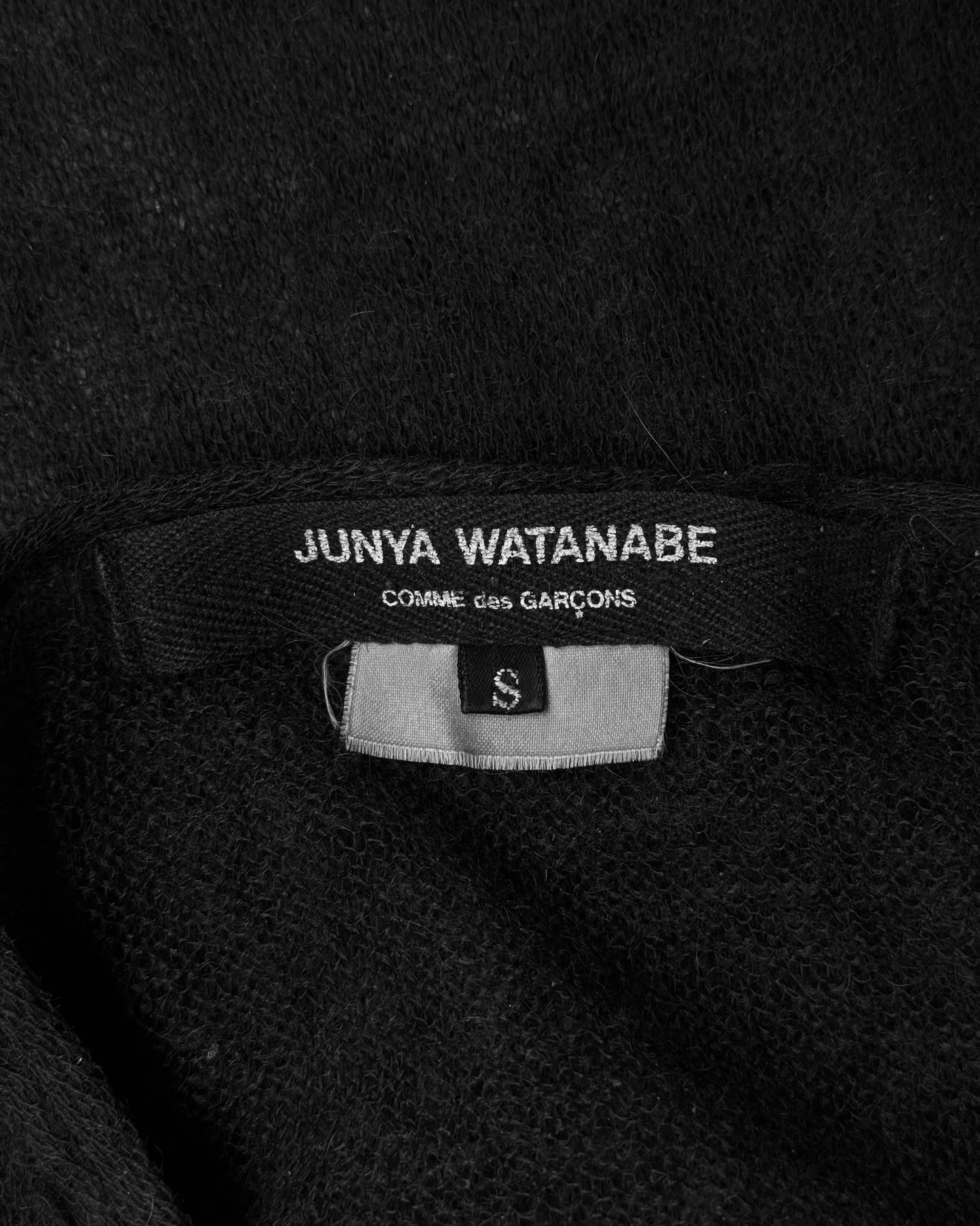 Junya Watanabe Early 00s Distressed Fine Mohair-blend Sheer Long-sleeves