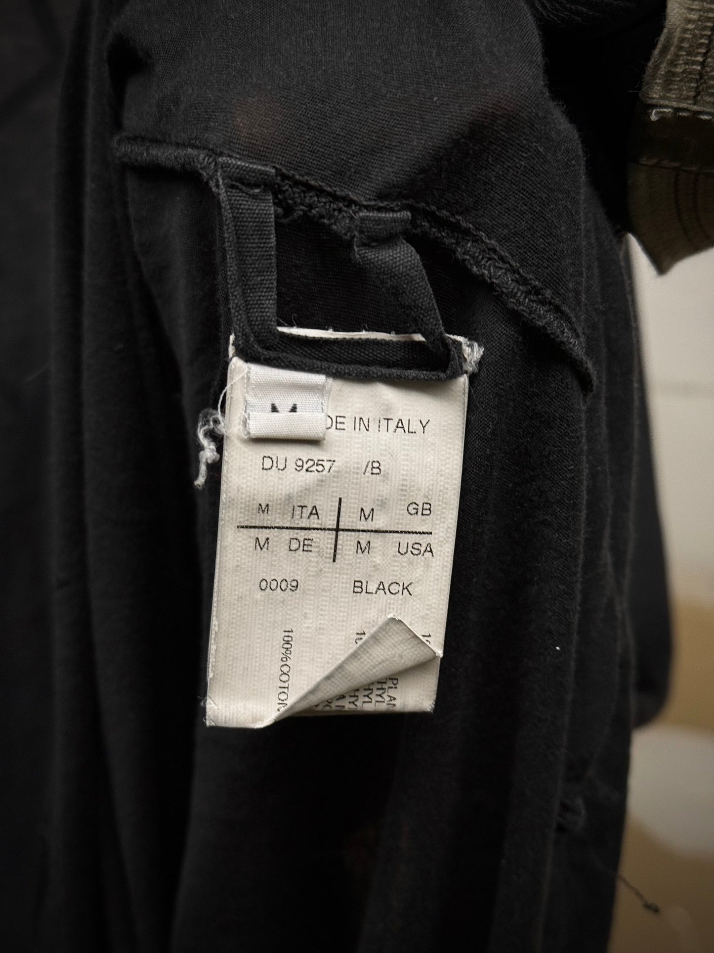Rick Owens DRKSHDW AW12 "MOUNTAIN" Sheer Pentagram Long-sleeves