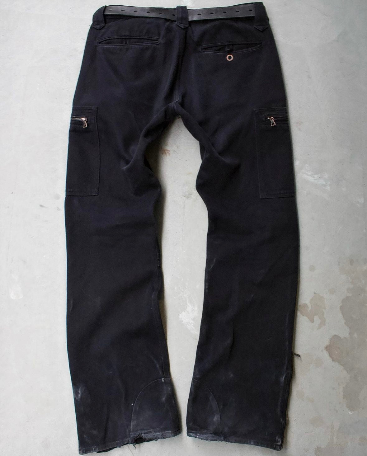 Isamu Katayama “BACKLASH” AW08 Flare Biker Cargo Pants