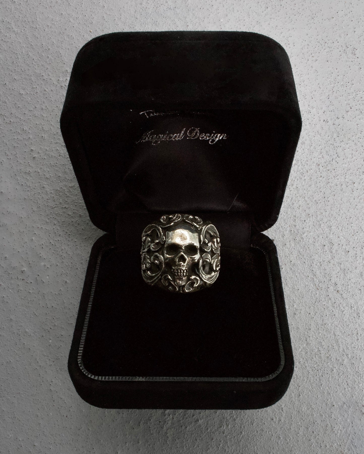 Number (N)ine x Magical Design SS08 “BIRDS” Silver Skull Rings