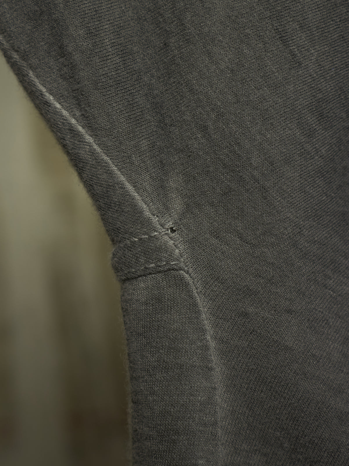 11 by Boris Bidjan Saberi 2010s ‘TS1’ Cold-dyed Grey Cotton Jersey Longline T-shirt