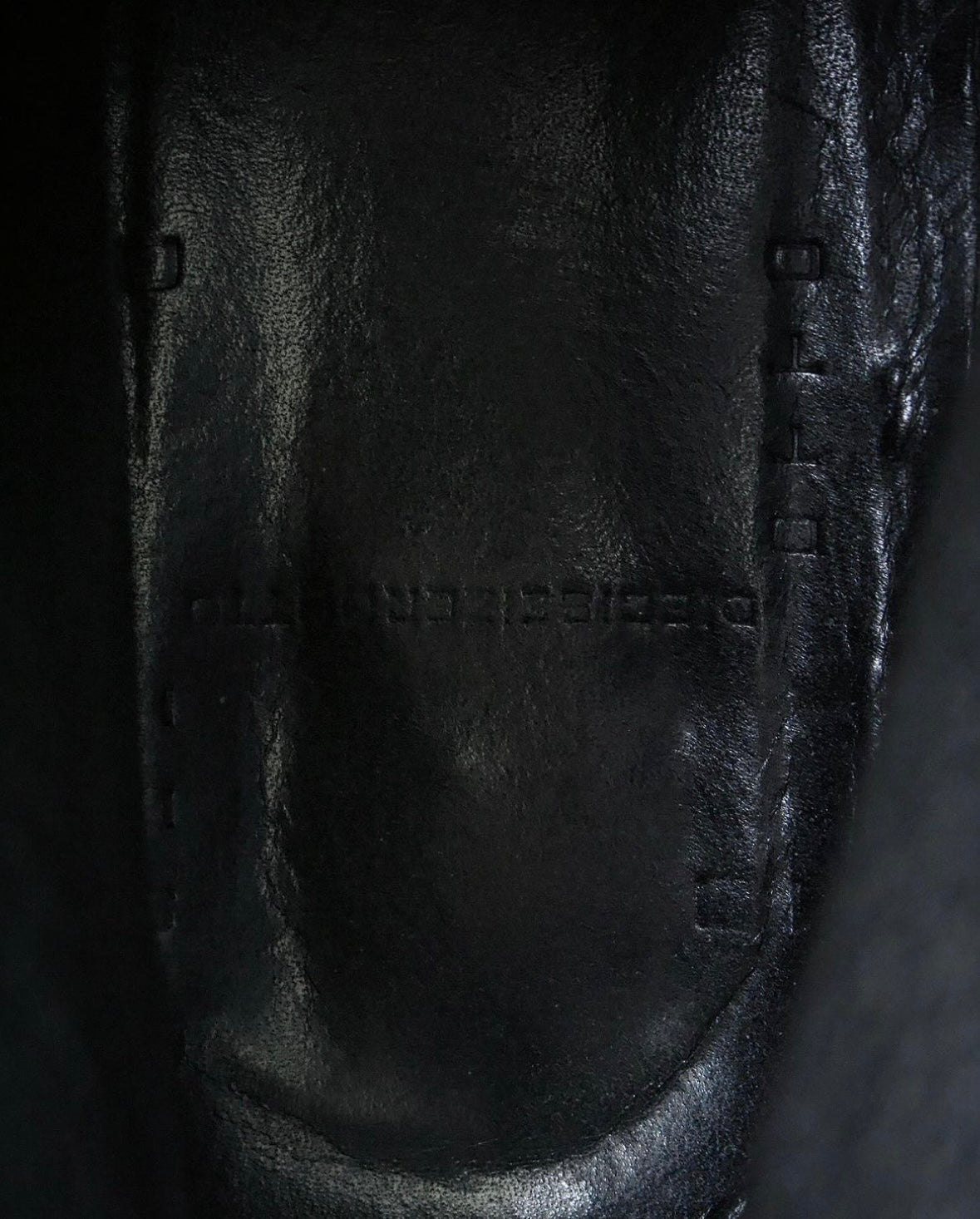 10sei0otto Reverse Buffalo-hide Leather Lace Up Combat Boots
