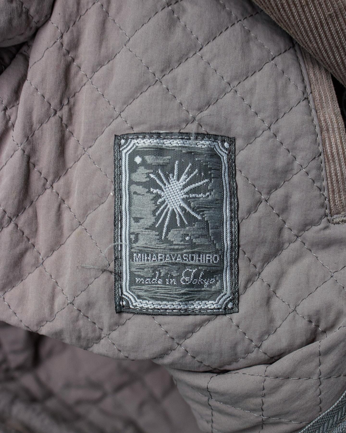 MiharaYasuhiro AW07 Reconstructed Multi-zip Corduroy Rider Jacket