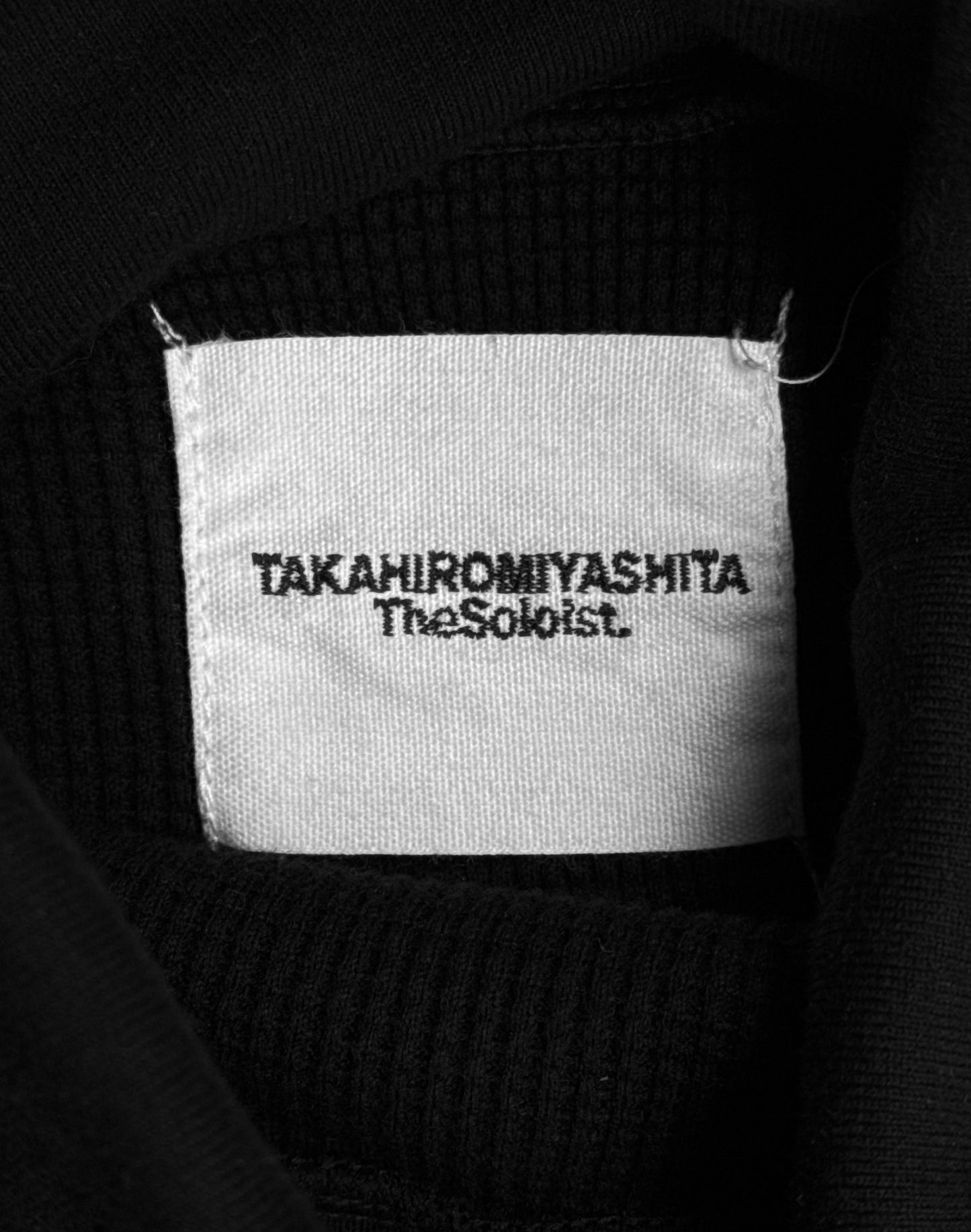 TakahiroMiyashita TheSoloist. AW20 Waffle Knit Turtleneck Long-sleeves