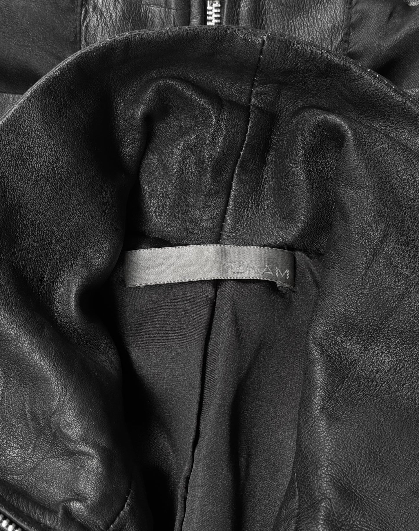 EKAM Early 00s Lambskin Leather Rider Jacket