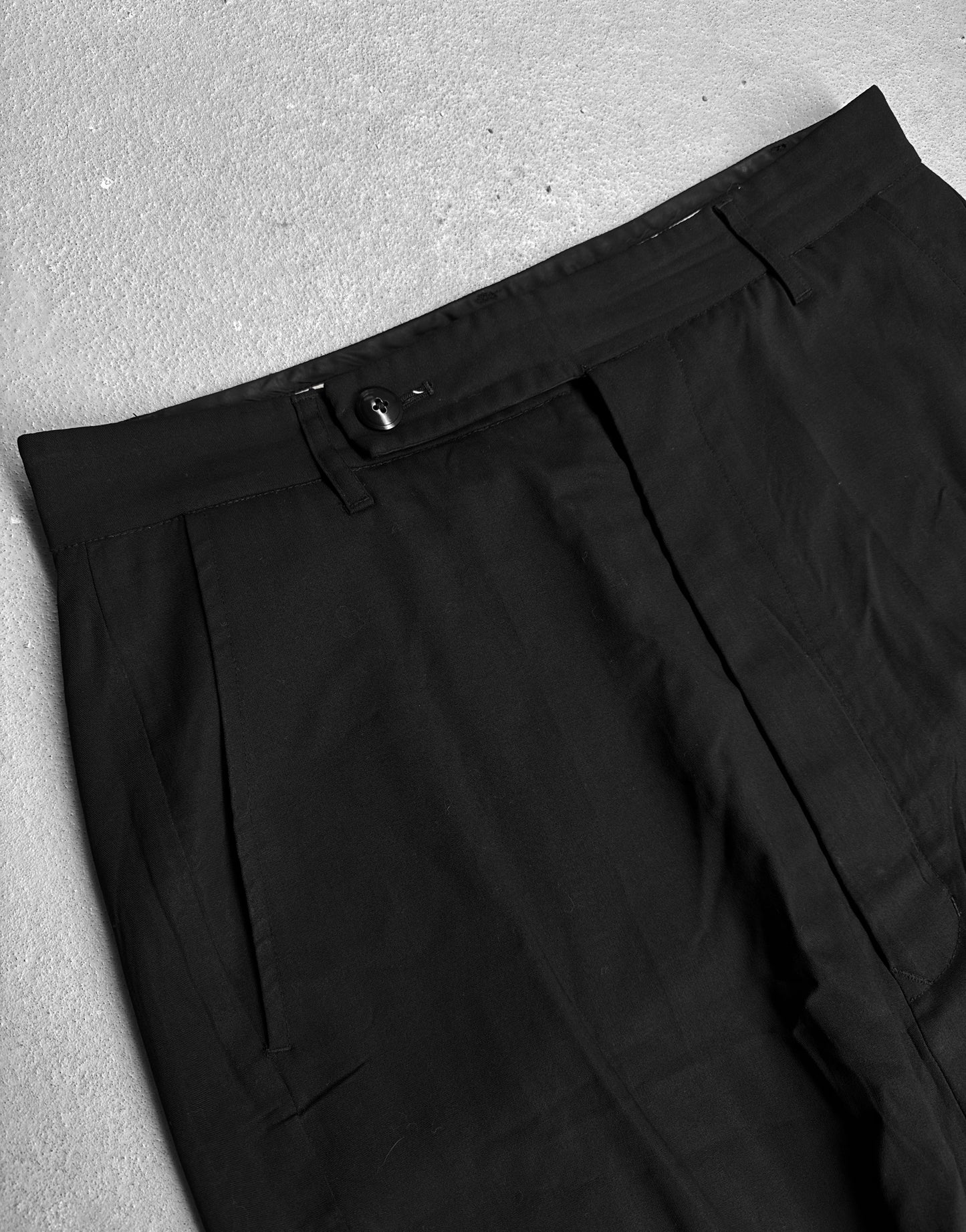 Rick Owens SS15 “FAUN” Tailored Drop-crotch Pod Shorts