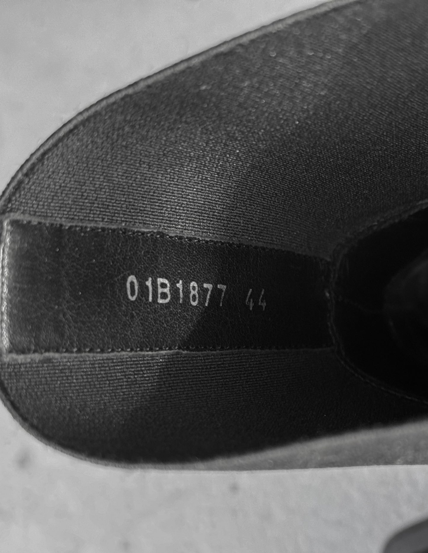 Rick Owens SS22 "FOGACHINE" Beatle Tubro Cyclops Chelsea Leather Boots