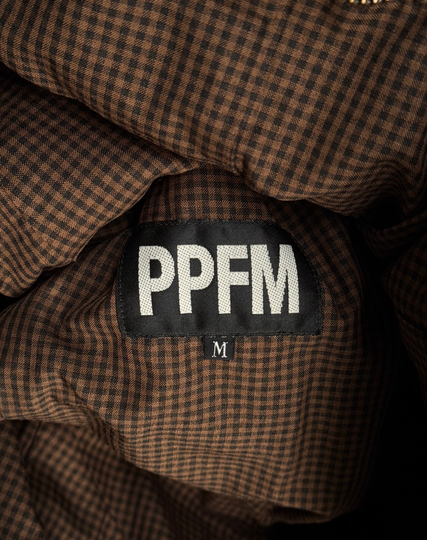 PPFM Early 00s Convertible ‘Napoleon’ Brown Fur Hooded Military Zip-up Wool Jacket