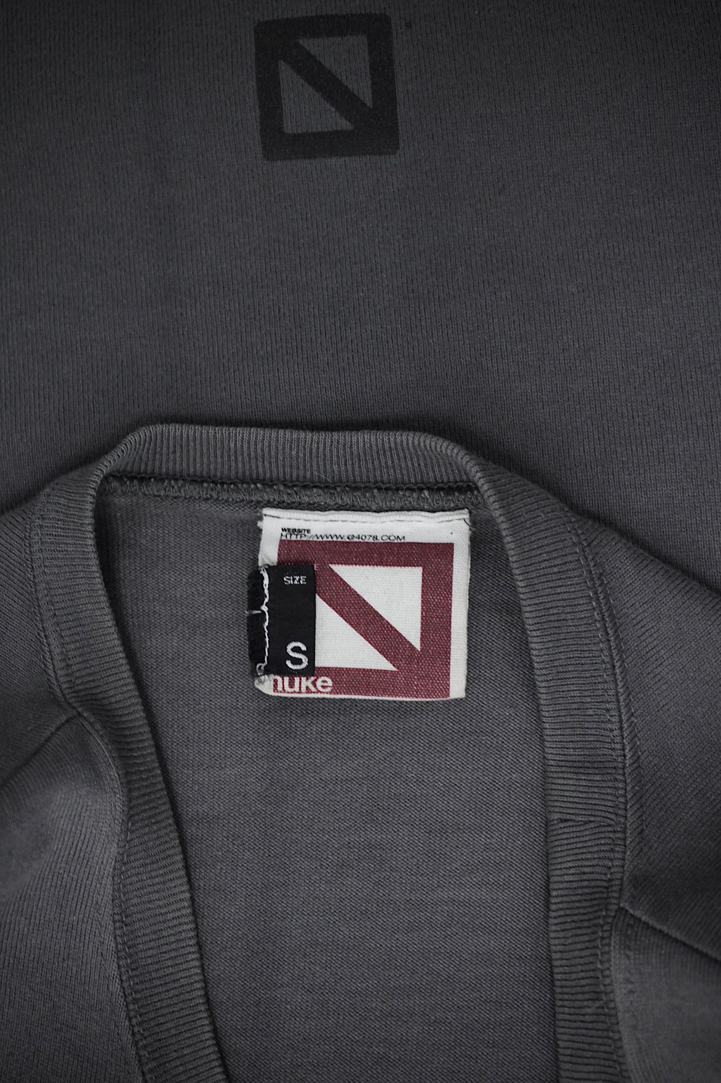 NUKE by Tatsuro Horikawa Late 90s Graphic Long-sleeves Jumper