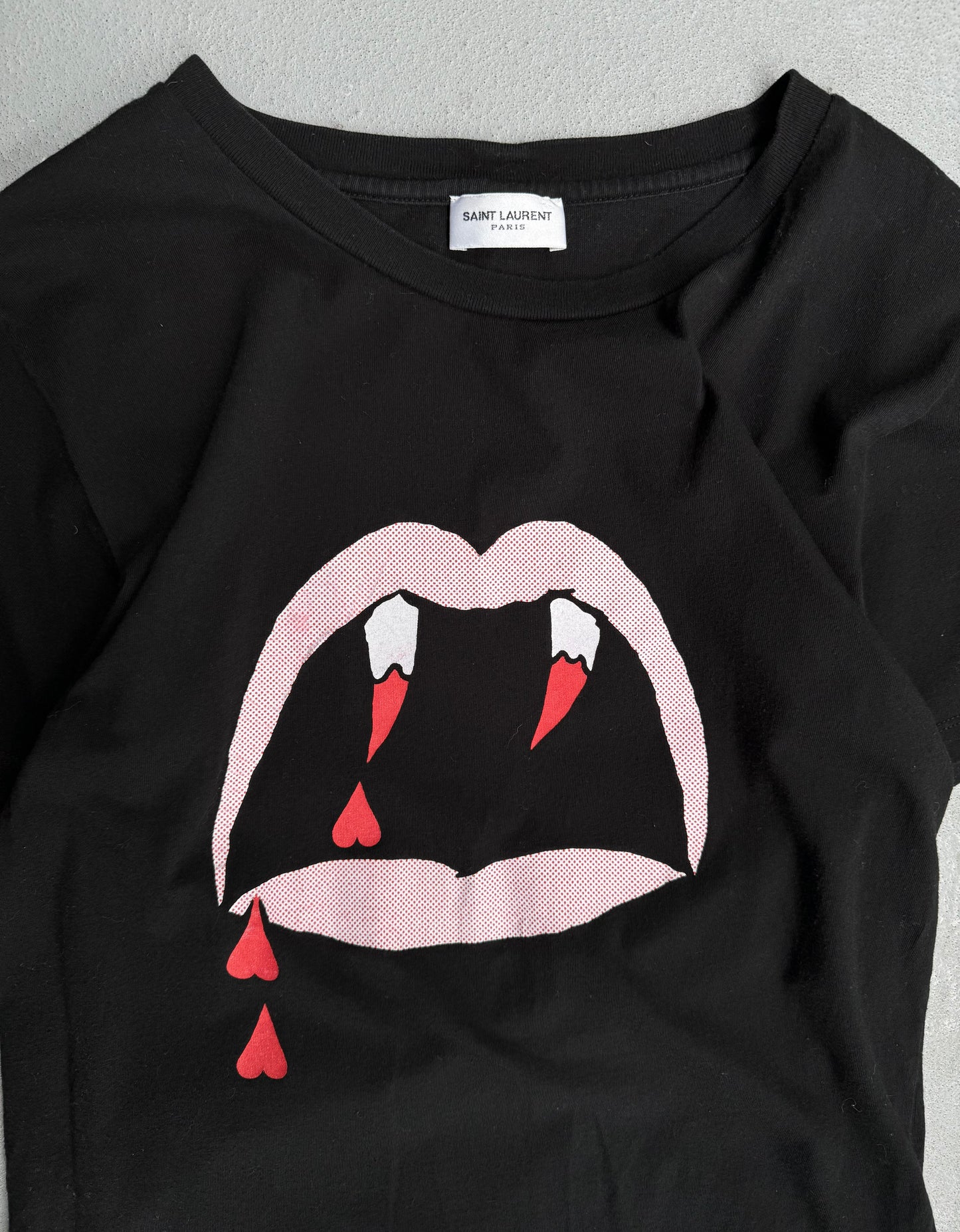 Saint Laurent Paris SS13 ‘Blood Luster’ Graphic T-shirt