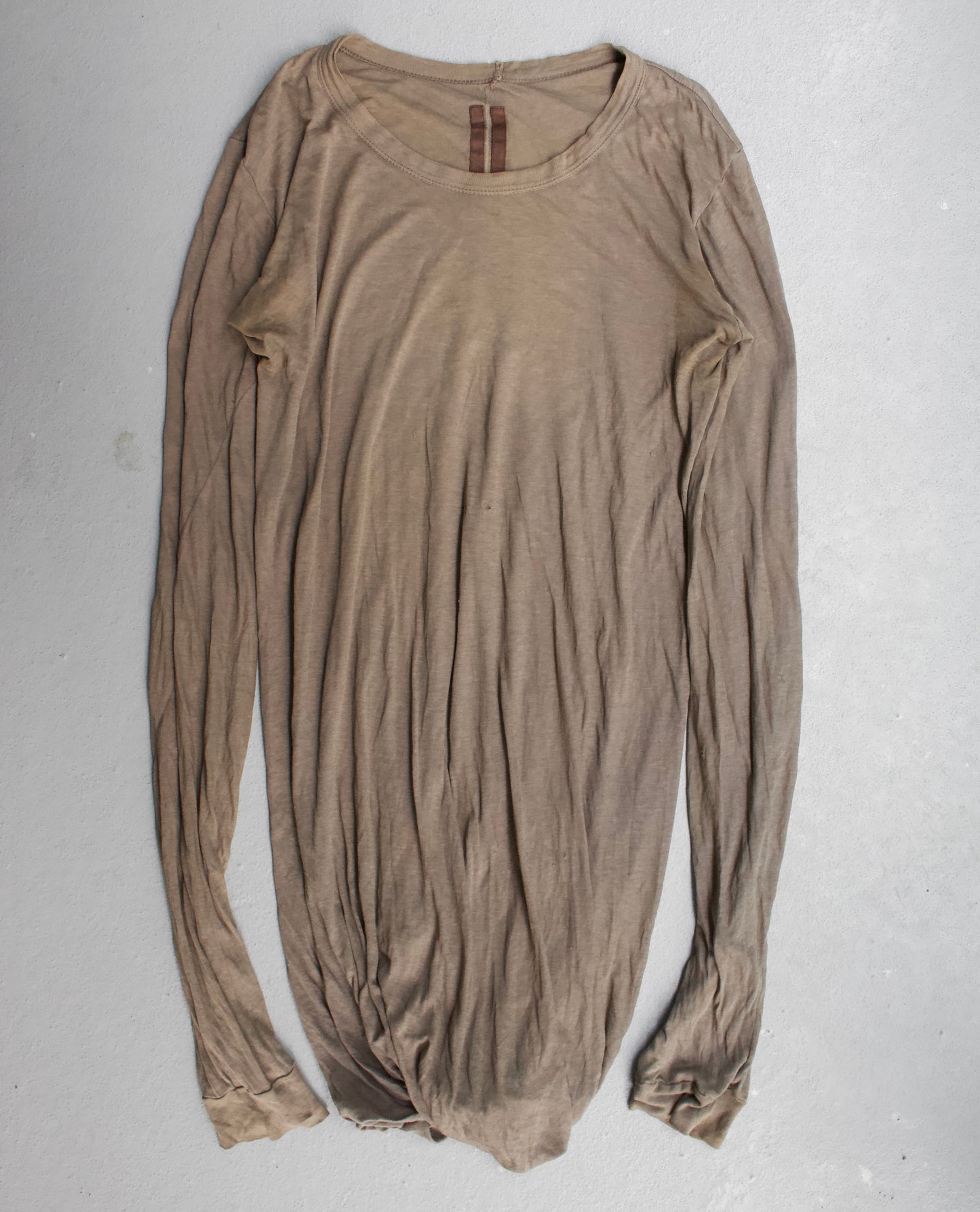 Rick Owens SS13 “ISLAND” Dust Double-layered Long-Sleeves