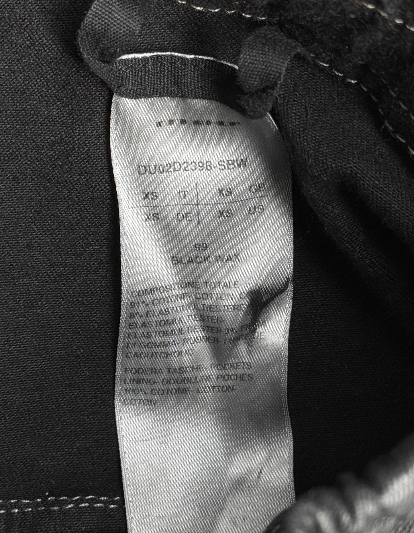 Rick Owens DRKSHDW AW24 “PORTERVILLE” Heavy-waxed Jumbo Leg ‘Bela’ Cargo Pants