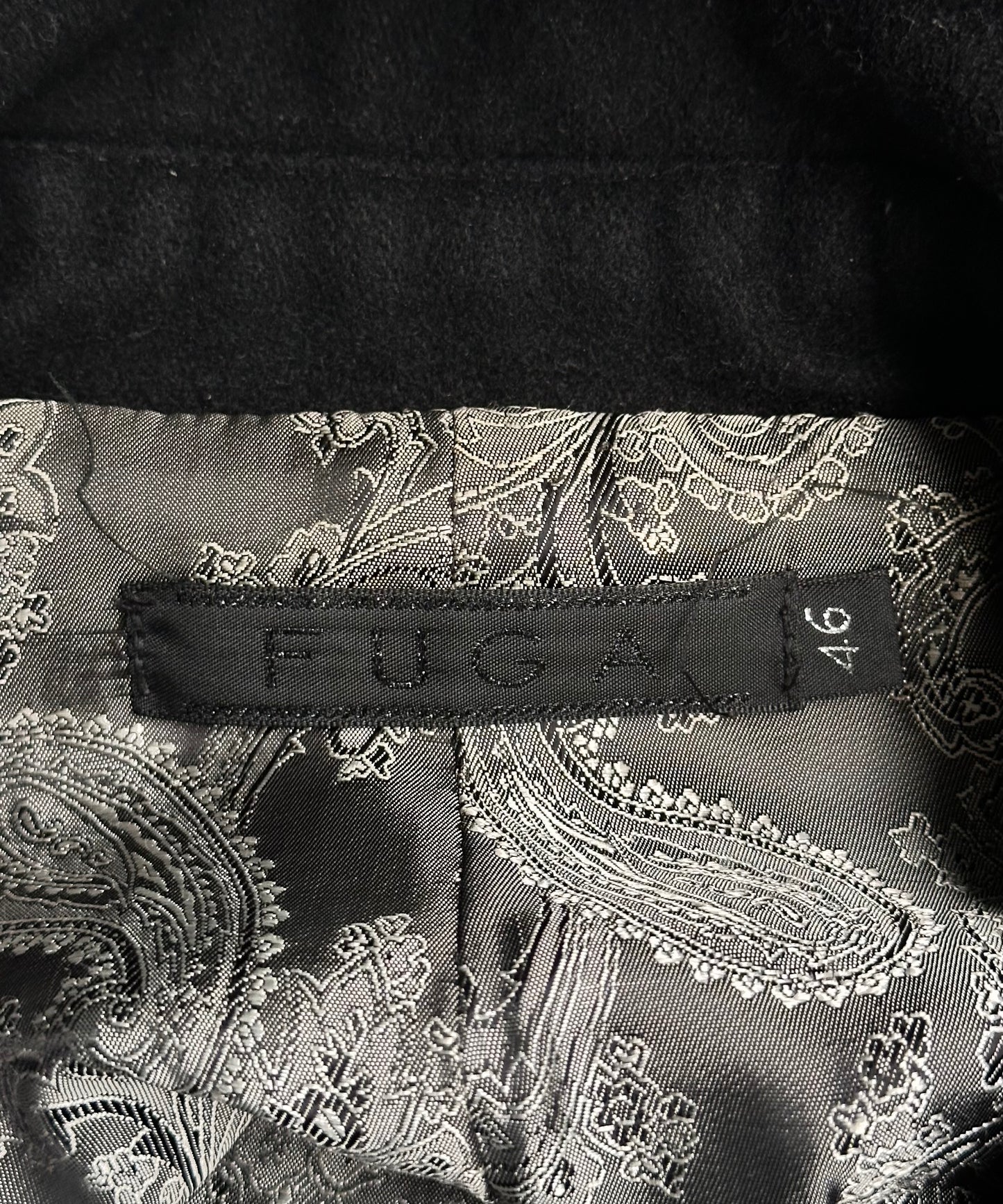 GOSTAR DE FUGA Early 00s ‘Napoleon’ Button-up Wool Jacket