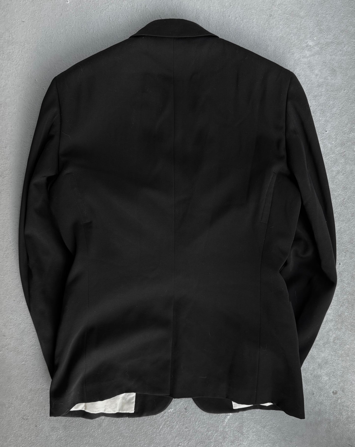 COMME des GARÇONS HOMME PLUS AW17 Rubber Dinosaur Double-Layered Blazer