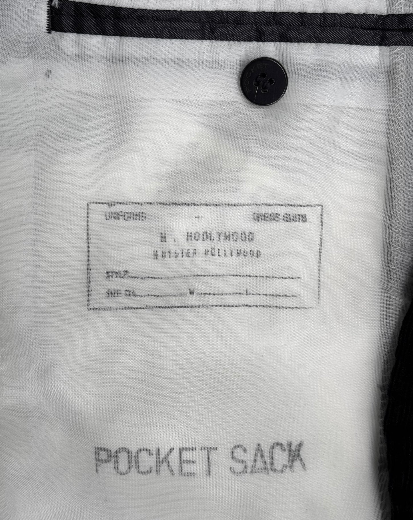 N.Hoolywood SS06 Reversible ‘Exposed’ Corduroy Blazer