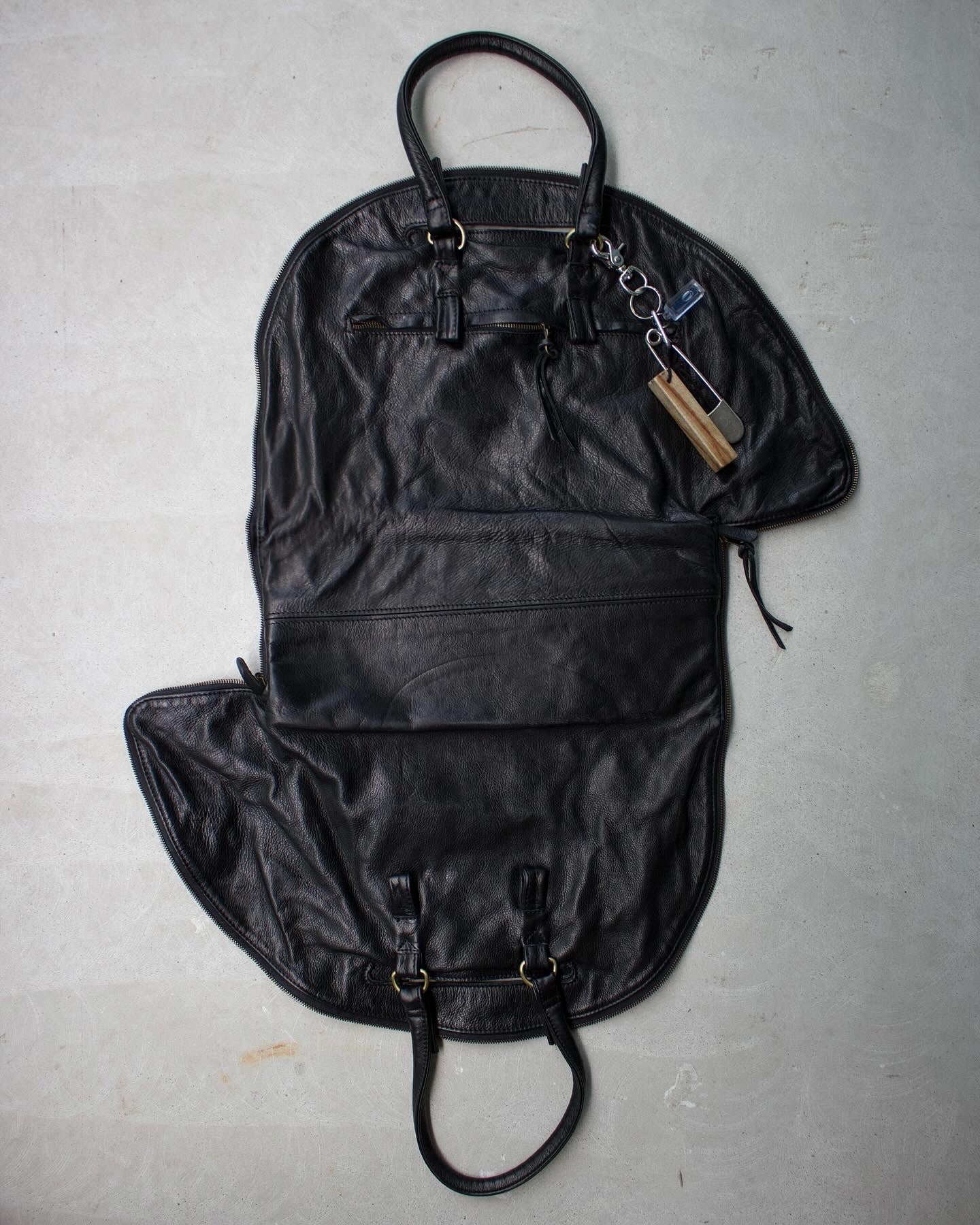 MiharaYasuhiro x Jas M.B SS09 Detachable Double-zip Steerhide Leather Handbag