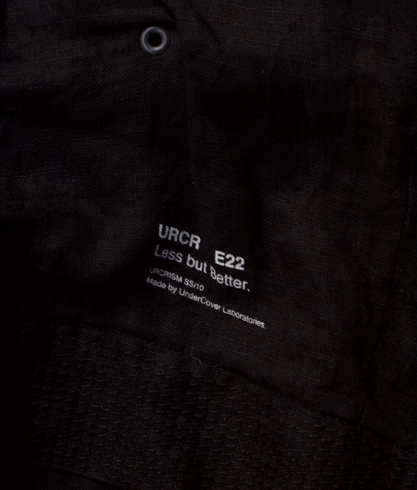 UNDERCOVER SS10 ‘Less but Better’ Tactical Linen Shorts