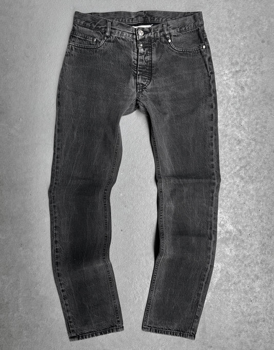 Maison Martin Margiela AW09 Washed Grey Slim-fit Denim