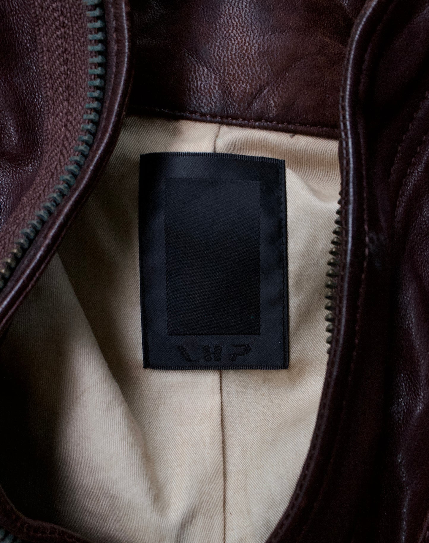 L.H.P AW09 Multi-pockets Sheepskin Leather Jacket