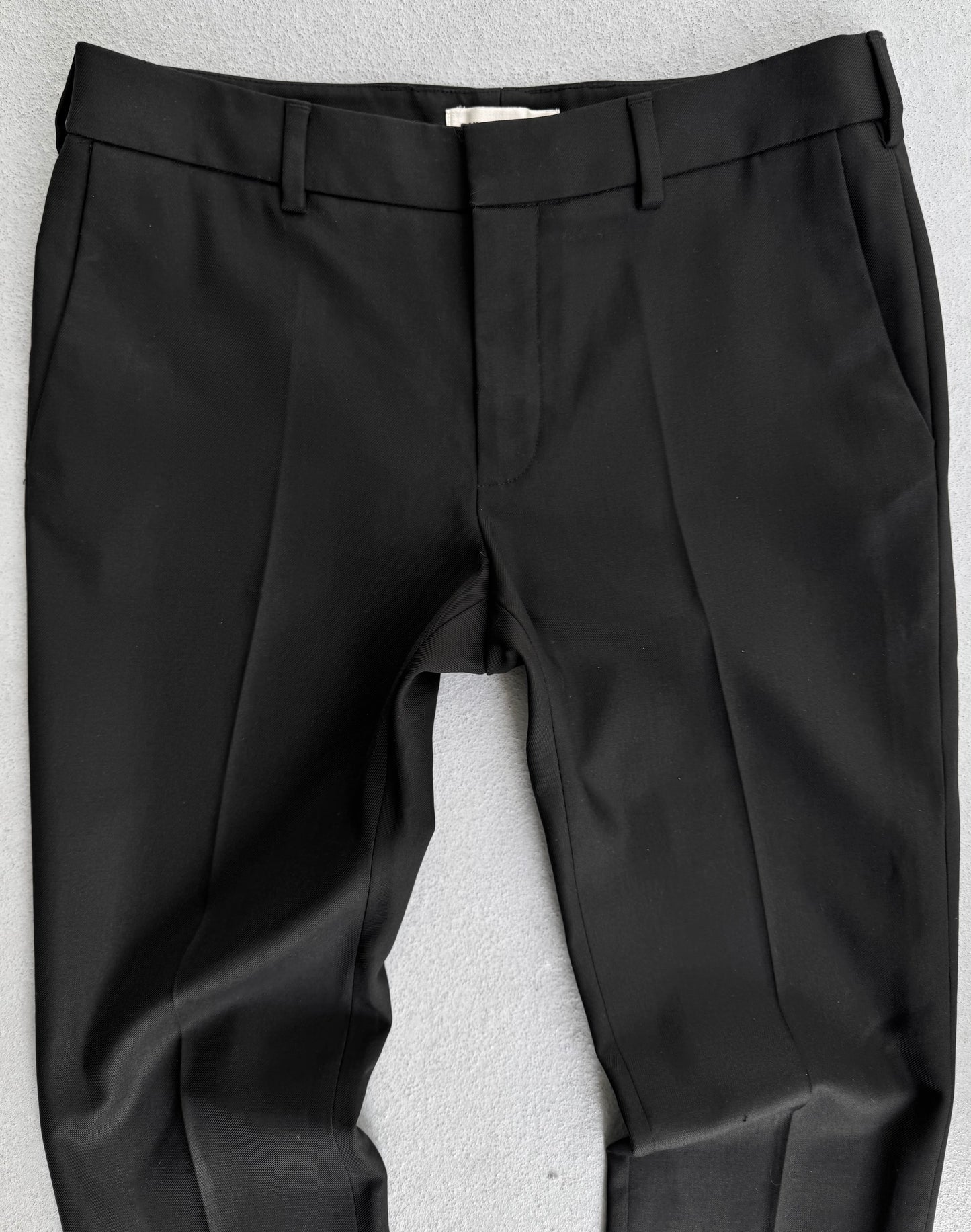 Saint Laurent Paris AW12 Slim-fit Wool Dress Pants